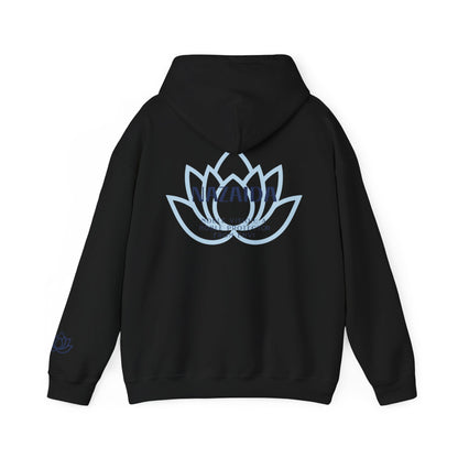 NAZA Lotus Unisex Heavy Blend Hoodie - Stylish Comfort for Mindfulness and Everyday Wear